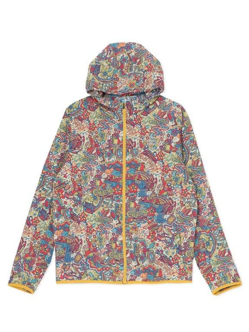 チャムス (CHUMS) Running Jacket ランニング メンズウインド メンズ Hippie Trip CH04-1448-Z350