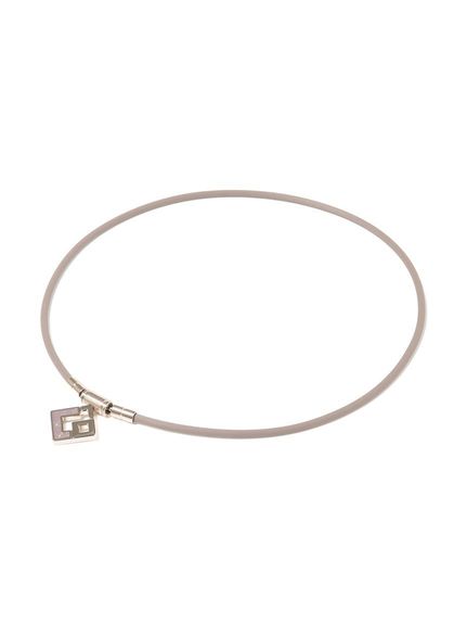 コラントッテ (Colantotte) TAOネックレス スリム AURA mini 健康アクセ L シャンパンゴールド×ラベンダー DAAAI1114