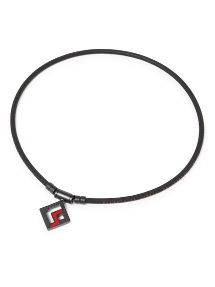 コラントッテ (Colantotte) SPORTS PRO マグチタンネックレス SG160 健康アクセ L ブラックチタン×レッド DBAAC2614
