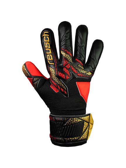 ロイッシュ (REUSCH) アトラクト シルバー(REUSCH) サッカー キーパー 審判 ブラック/ゴールド/ファイアリーレッド 5560215-7075