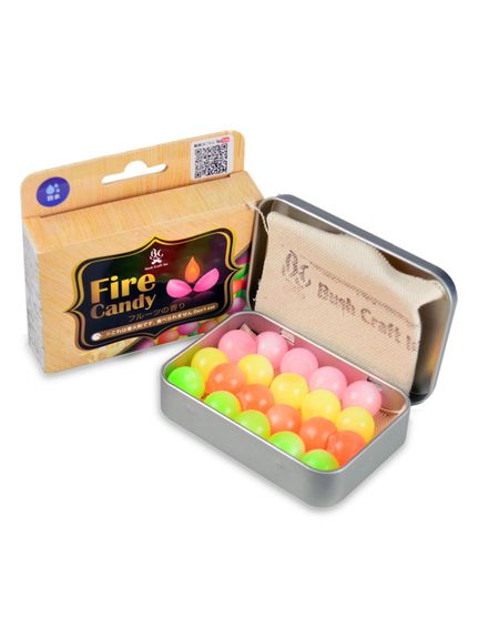 【楽天市場】ブッシュクラフト Bush Craft Inc. FIRECANDY20TUBUIRI/ファイヤーキャンディ20ツブイリ キャンプ