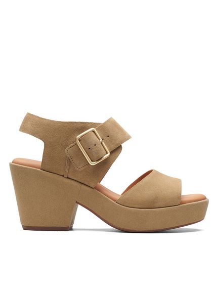クラークス (Clarks) KIMMEIHI STRAP シューズ レディースシーズンカジュアル レディース DARK SAND 26171014