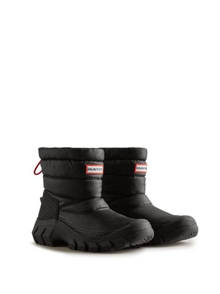 楽天市場】HUNTER(ハンター)MENS INTREPID ANKLE ZIP SNOW BOOT : メガ