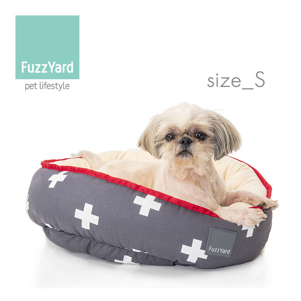 【FuzzYard（ファズヤード）】リバーシブルベッド [S]　犬用ベッド　ネコ用ベッド　おしゃれ　可愛い　ギフト　ドッグベッド　インテリア　小型犬　■最強翌日配送対応■