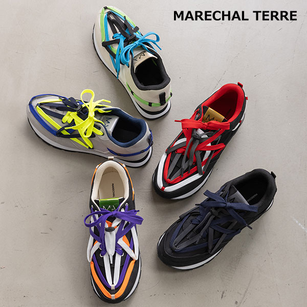 ポイント10倍！【MARECHAL TERRE マルシャルテル】オリジナルスニーカー ■送料無料■ オリジナルスニーカー デザイン性スニーカー カジュアル ポップ 軽量スニーカー 2026SPRING ZMT261SH018