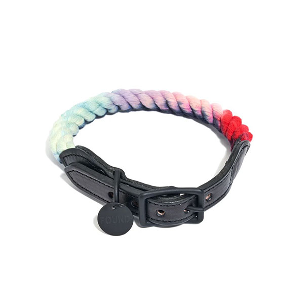【FOUND MY ANIMAL ファウンドマイアニマル】THE DIOJI COTTON ROPE CAT & DOG COLLAR キャット＆ドッグカラー ■ネコポス送料無料■