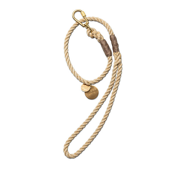 別注！【FOUND MY ANIMAL ファウンドマイアニマル】FOUND MY ANIMAL×TheTENT Short Leash　Light tan / ライトタン　■ネコポス送料無料■