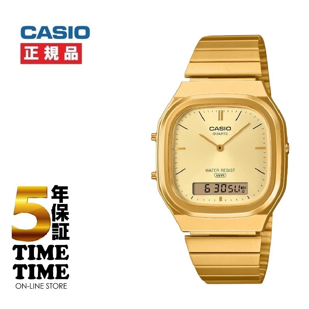 CASIO CLASSIC カシオクラシック 角型 AQ-240EG-9AJF 【安心の5年保証】