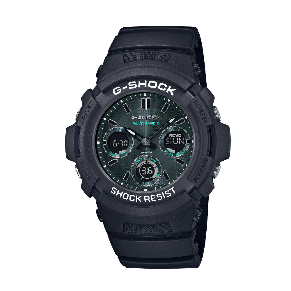 最先端 G Shock Gショック Black And Green Series Awg M100smg 1ajf 安心の3年保証 時計専門店タイムタイム 驚きの安さ Www Faan Gov Ng