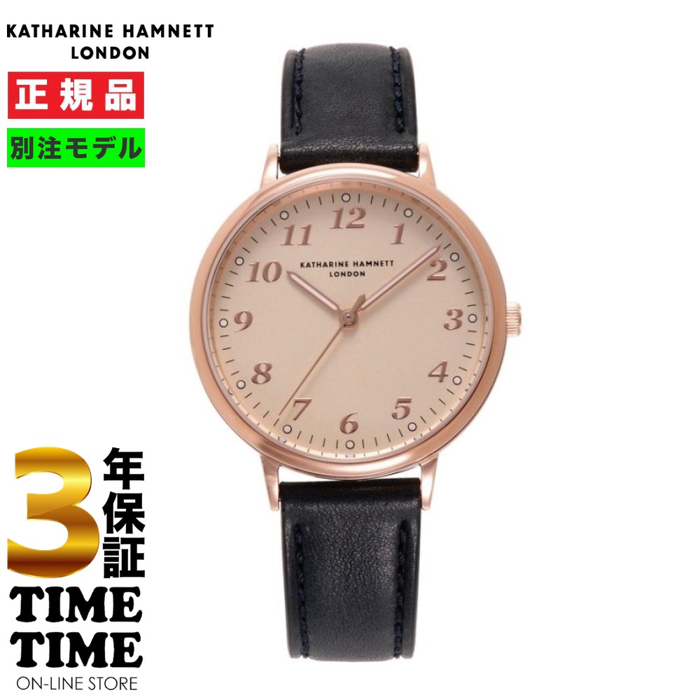 KATHARINE HAMNETT キャサリンハムネット タイムタイム 限定モデル メンズ KH27J381N 【安心の5年保証】