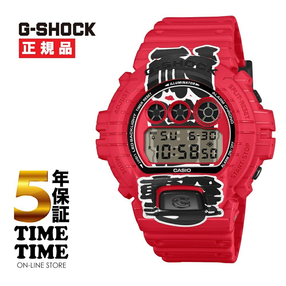 【ファッション対象ストア！10％クーポン付】CASIO カシオ G-SHOCK Gショック Made in Japan 赤提灯 DW-6900AKA-4JR【安心の5年保証】