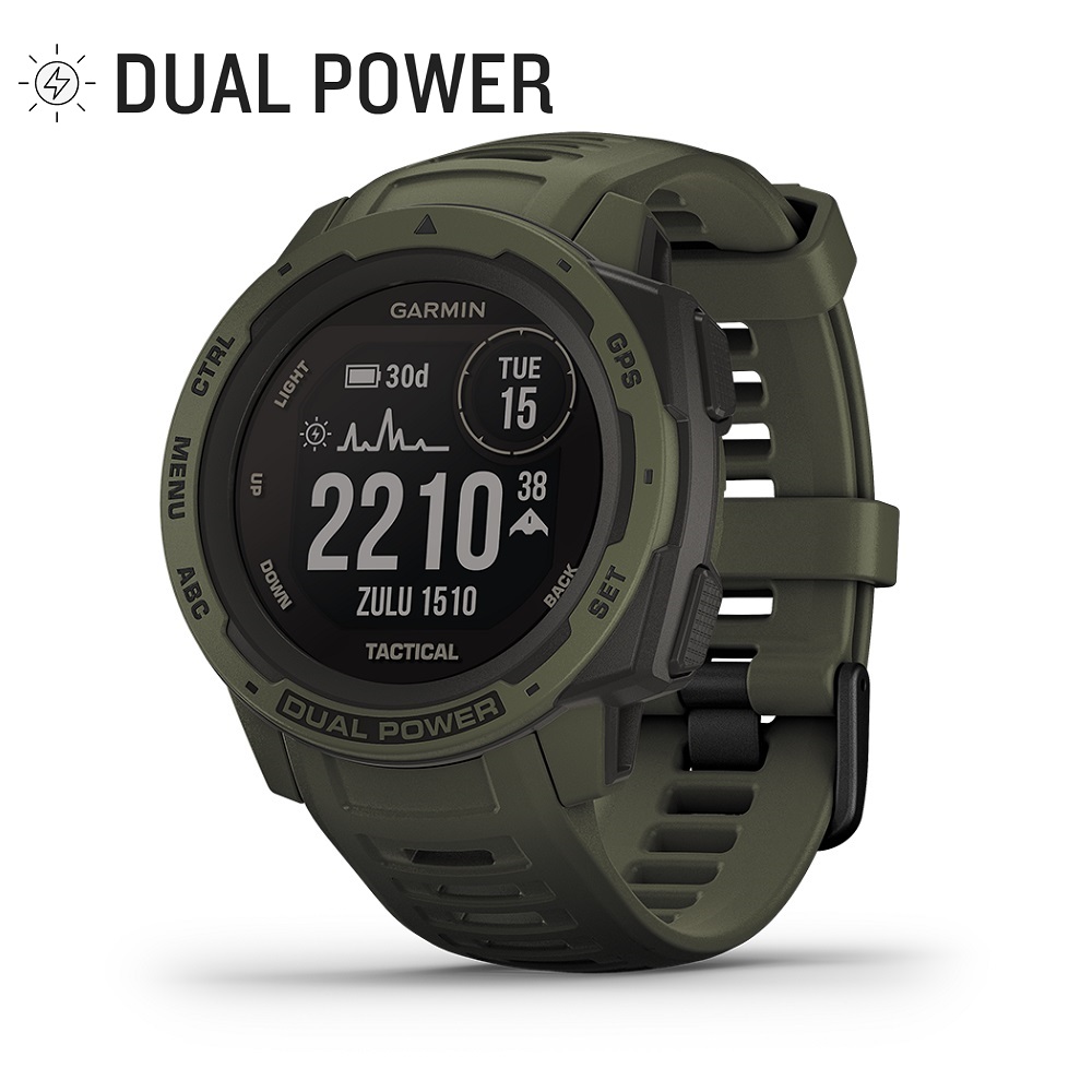 楽天市場 ポイント最大43 5倍 要エントリー8 11まで Garmin ガーミン Instinct Tactical Dual Power インスティンクト タクティカル Moss 010 48 安心のメーカー1年保証 スマートウォッチ 心拍数 血中酸素濃度 時計 専門店タイムタイム