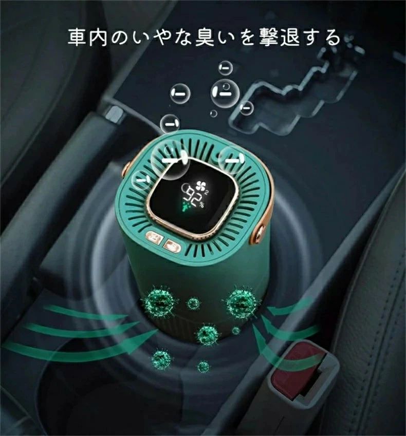 好いたらしいに 汚れのない 斎戒もく浴 はね除ける 砂ぼこり 申し受ける式 USB コードレス 省エネ 脱臭 小型 HEPA瀘過器 花粉 空気の状態汚れのない 脱臭機