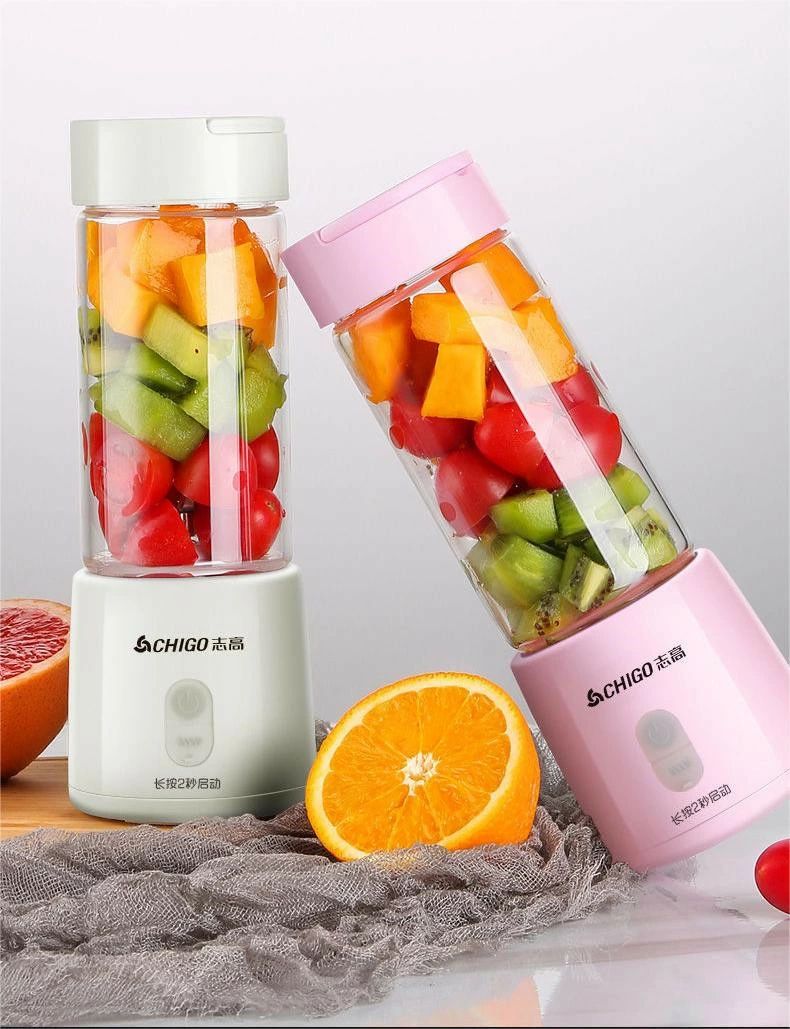 ハンディージューサー USB充電式 そのまま飲めるボトル 持ち運べる 容量380ml ミキサー 携帯用シューサー