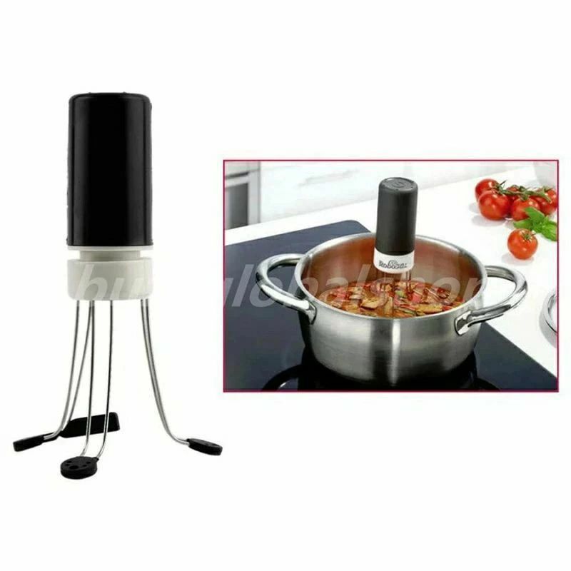 【限定クーポン配布中！】ミキサー自動ハンズフリー調理器具食品醤油自動攪拌機ブレンダー ジー クレイ 3速コードレス炒め ホット