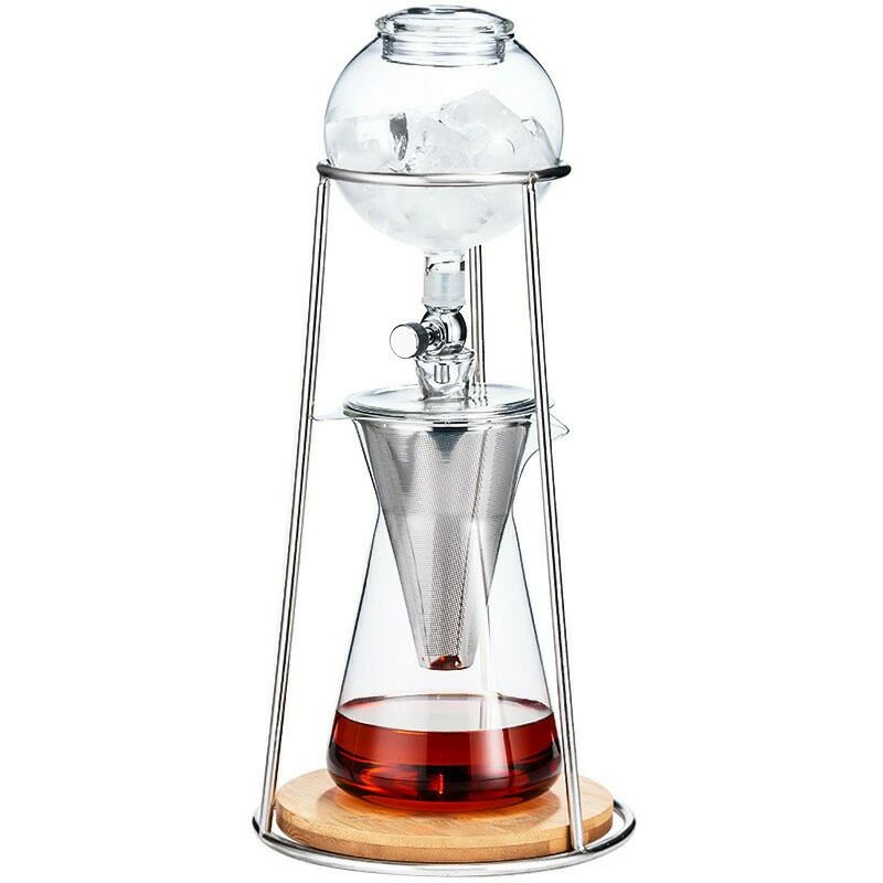 コーヒーメーカー アイスコーヒーメーカー 水出しコーヒー器具 ドリッパー ウォータードリッパー コーヒードリッパー おしゃれ 水出し 水だし 水だしコーヒー ド 水出しコーヒー専用コーヒーセット 一人 新生活 就職 結婚 新築 祝い 引越し プレゼント フィルター紙付き