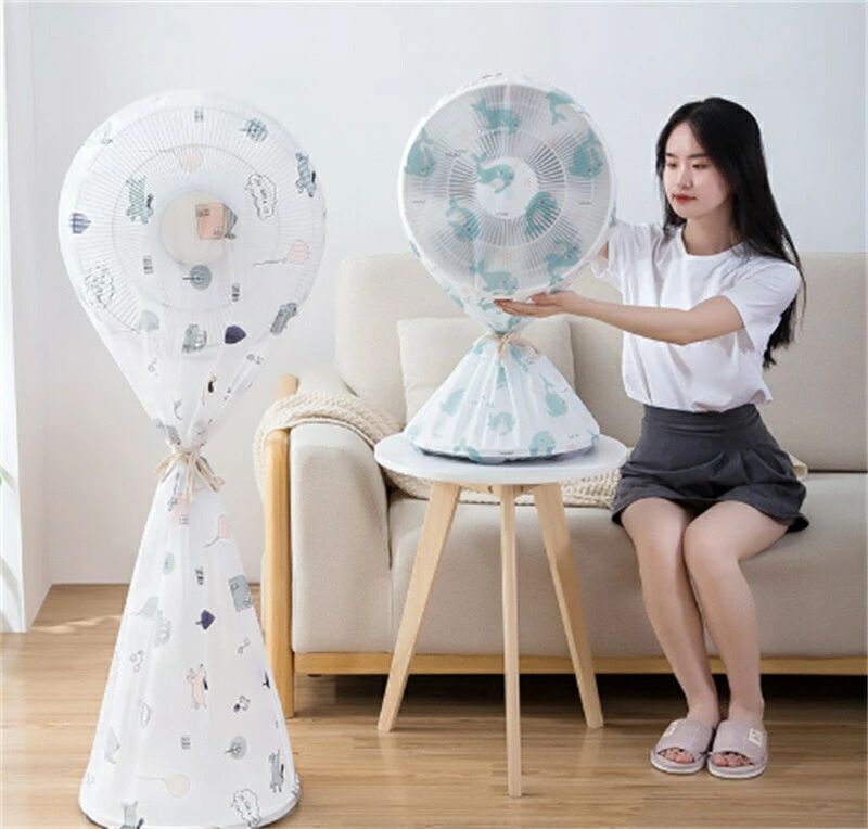 【送料無料】60*90cm 扇風機カバー 扇風機保存袋 ほこりを遮断 可愛い 2サイズ シンプル 収納カバー ホコリ対策 防水 防塵 汚れ防止 おしゃれ 扇風機収納袋 収納袋 インテリア 4色
