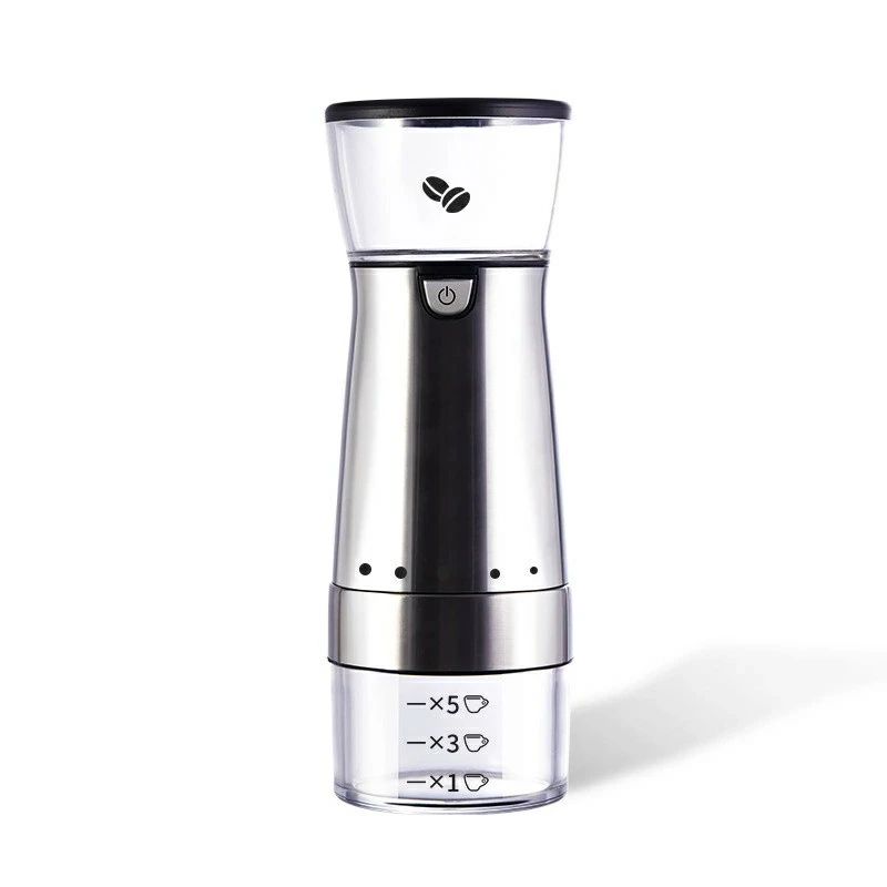 珈琲製造業者 珈琲豆挽き器 電動圧砕機 珈琲圧砕機 ミニコーヒーマシン 陶器刃 携帯型電動珈琲製造業者１人用 今めかしい 一人暮らし 小型 珈琲 ステンレス鋼 差し上げ物 旅する 執務室 水洗いする アウトドア 石臼型 粗さ自然調整能力のある 身寄り用 申し受ける式 貨物輸送無料