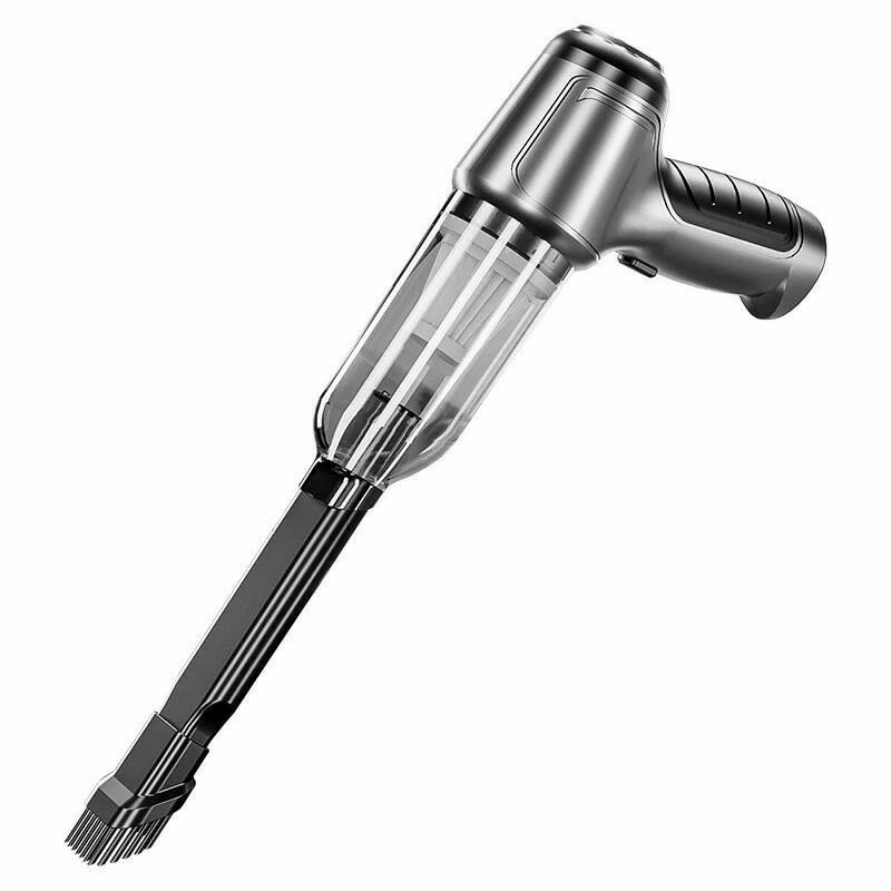 12000PA 吸引力 小型 カークリーナー 掃除機 USB充電式 車載 ハンディクリーナー パワフル 強力 車用 乾湿両用