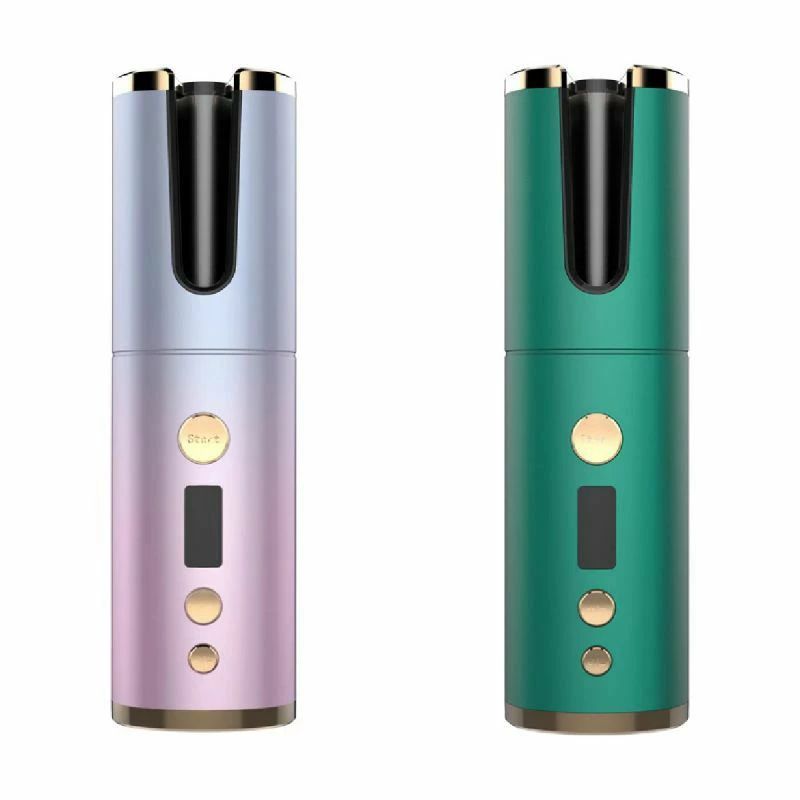 携帯 6段温度調節 急速加熱 旅行用ヘアアイロン usb 充電式 ウェーブアイロン 痛まない ミニ 自動 カール コードレス ヘアアイロン