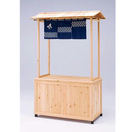 【(注)大阪府内限定配送込み価格】 レア！ 特注品 実演 販売 台 什器 屋台 imgrc0096924041.jpg