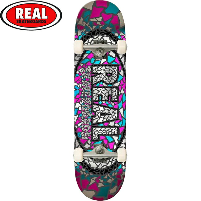 楽天市場】REAL リアル スケートボード コンプリート 8.0inch 完成品