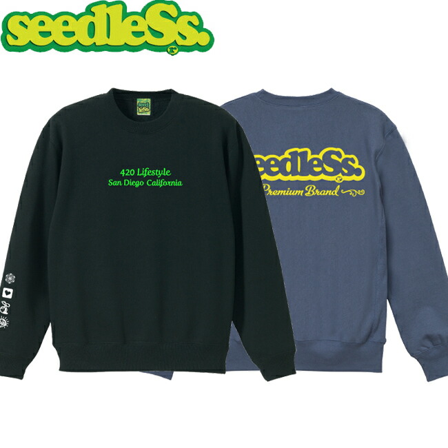 楽天市場】ブルーブックスコー ツイスティスウェットシャツクルー Blue