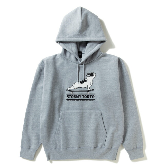 パーカー STORMY ORIGINAL ストーミー Frebull PULLOVER HOODIE Heather Gray プルオーバーフード スウェット メンズ レディース