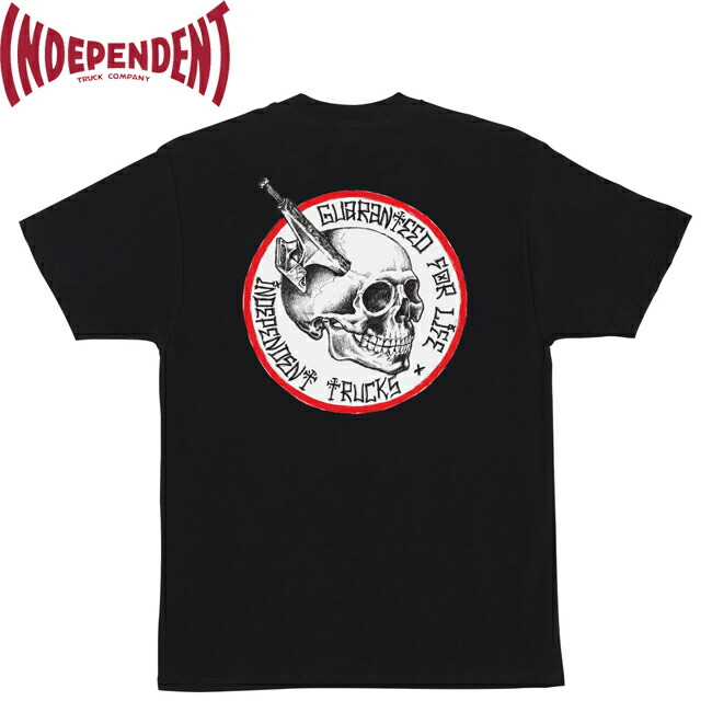 NHSタグindependentグラフィックポケットTシャツ 黒 ビンテージINDEPENDENTインディペンデントNHSタグTシャツ