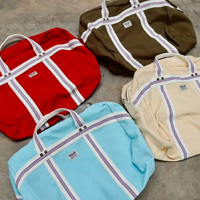 バッグ WASABI ワサビ PILOT BAG Red OliveGreen SkyBlue Cream ダッフルバッグ パイロットバッグ メンズ レディース｜ＳＴＯＲＭＹ