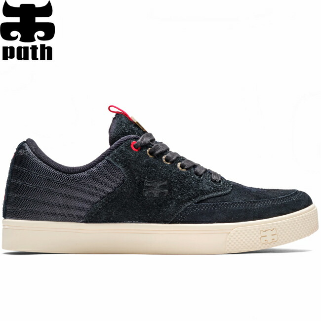スニーカー I-PATH アイパス POET Black SHAG Suede/BALLISTIC Nylon SKATEBOARD SHOES ポエト スケートボード シューズ スケボー メンズ