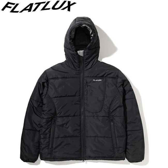 ジャケット FLATLUX フラットラックス Fas Parka Jacket Black シンサレート アウター メンズ レディース