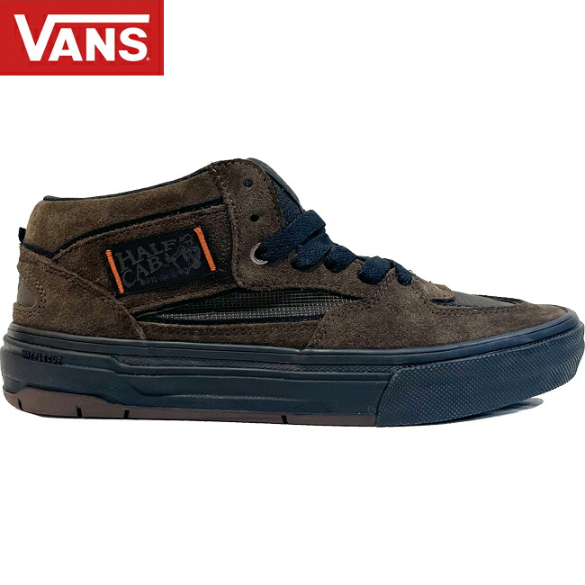 スニーカー VANS バンズ Skate Half Cab Wafflecup SKATEBOARD SHOES Rizzo Brown/Black スケートボード シューズ ハーフキャブ メンズ｜ＳＴＯＲＭＹ 9,488円