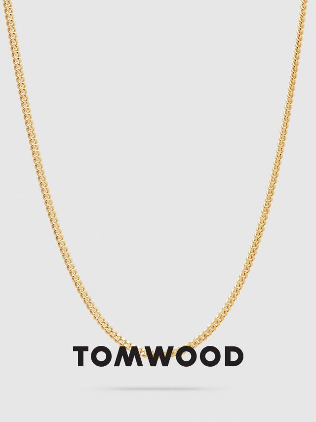 Tom Wood　トムウッド アンカーチェーン　ネックレス 22FW新作◇TOMWOOD◇アンカー チェーン ネックレス メンズ (Tom