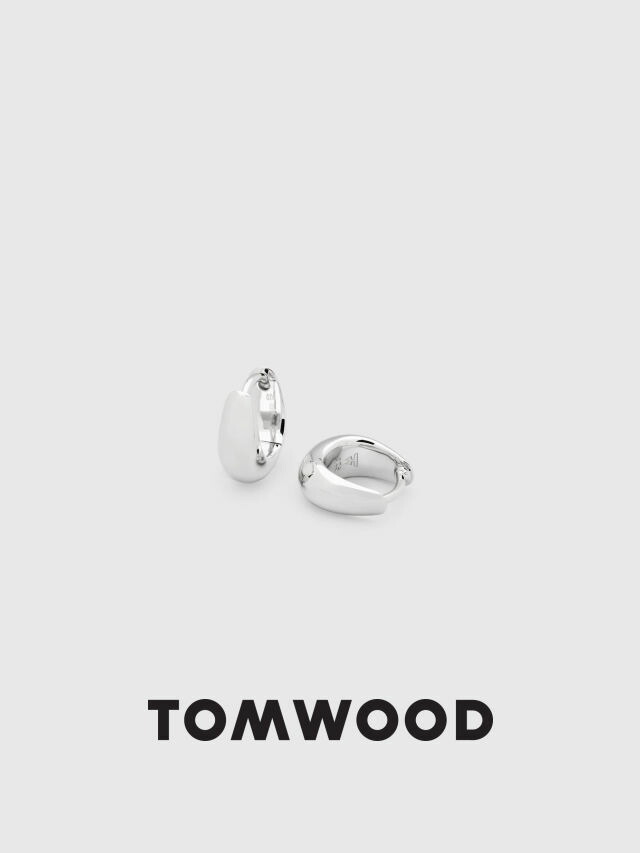 Tom Wood Ice Pave パヴェ ハギー ピアス TOM WOOD トムウッド ピアス ゴールド アイスハギーズパヴェ Ice