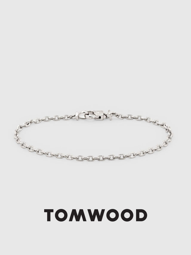 TOMWOOD ブレスレット Anker Bracelet アンカー BM0130NA01S925 セール11%OFF】トムウッド TOM WOOD TOMWOOD ブレスレット Anker