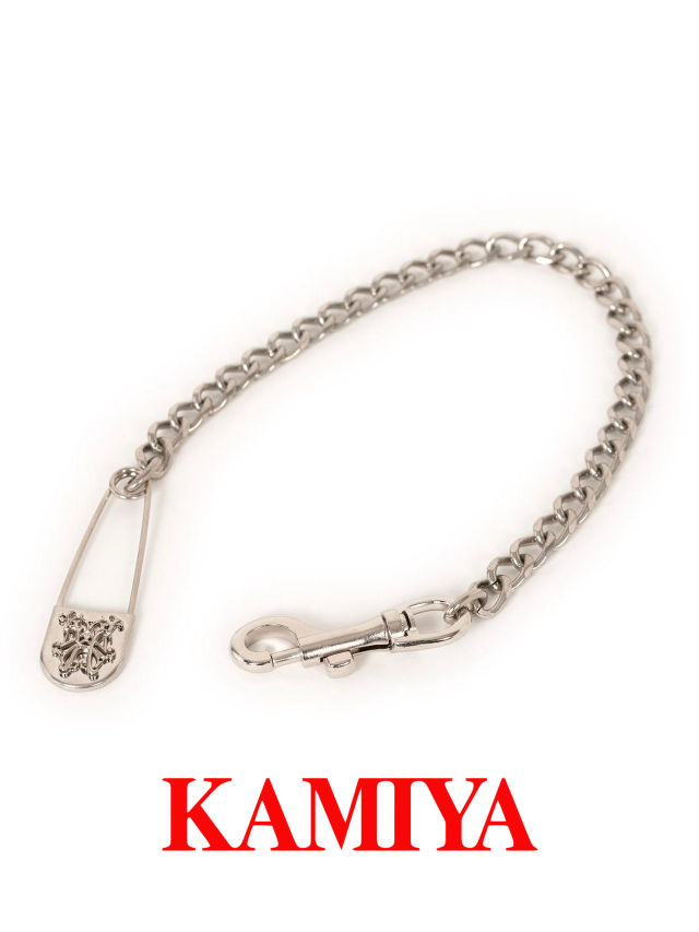 KAMIYA ウォレットチェーン シルバー 63cm KAMIYA - ウォレットチェーン 【63cm】 - WALLET CHAIN - SILVER