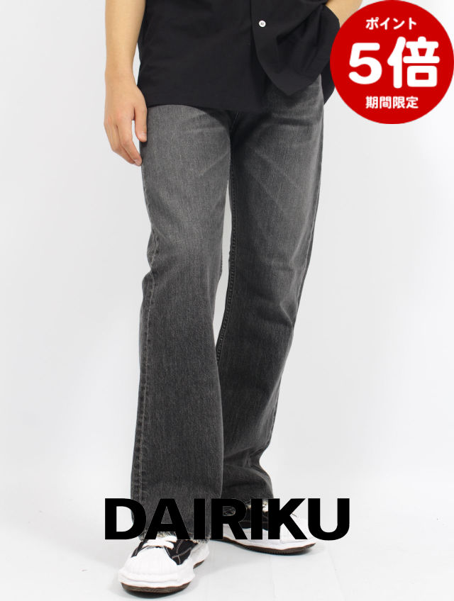 パンツ DAIRIKU 23ss Woodstock FlarePants 29inch パンツ DAIRIKU