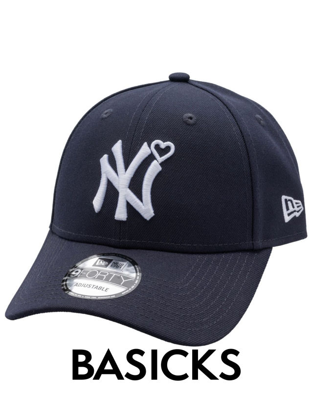 ゼンマイ　ニューエラ　ベイシックス　ハート　キャップ ゼンマイ ニューエラ ベイシックス ハート キャップ BASICKS