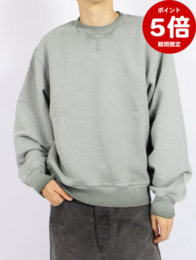 期間限定P5倍【HOPE / ホープ】 【25AW】バブル クルーネックスウェット / BUBBLE CREWNECK / GREEN FADE(グリーン)