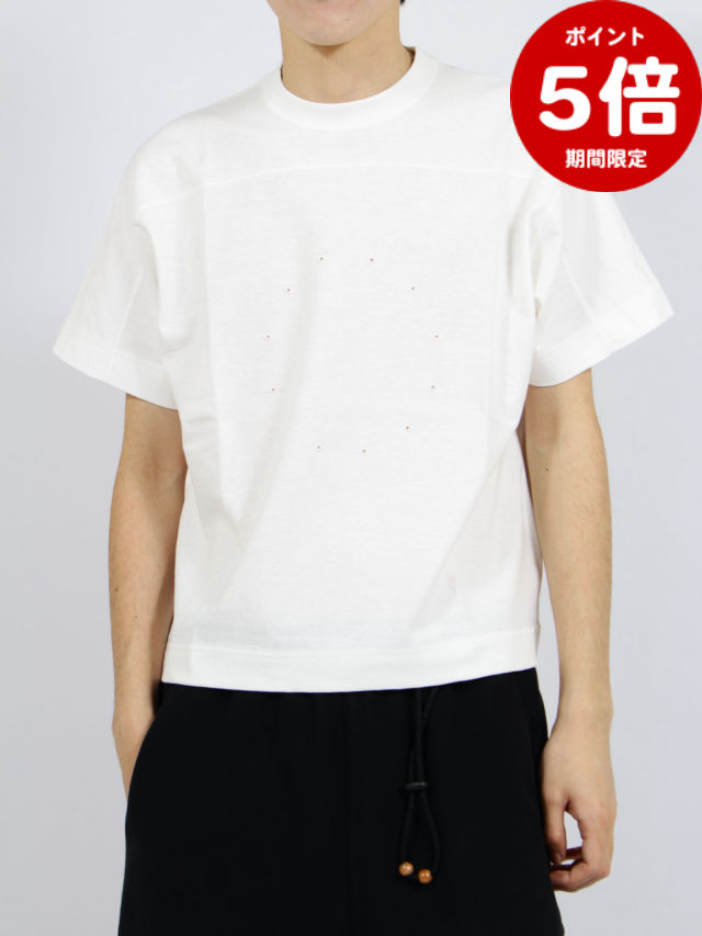 期間限定P5倍【JIAN YE / ジェンイェ】 【26SS】サークル Tシャツ / CIRCLE T / オフホワイト