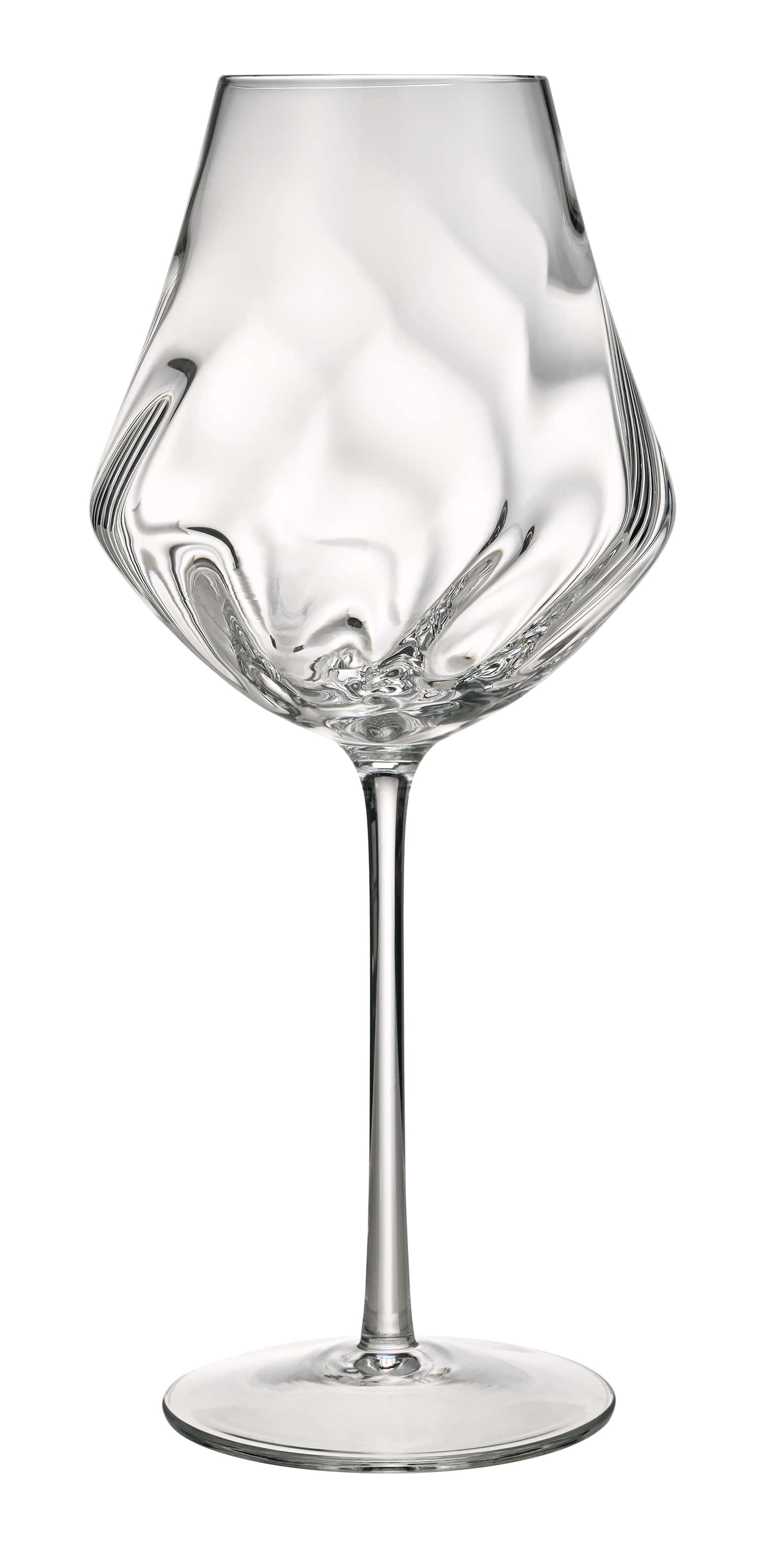 ハリオ HARIO Crystal Wine Glass Red HRWR-440 【ワイングラス ガラス クリスタル ワイン グラス おしゃれ 高級 スタイリッシュ】|ショップトレード