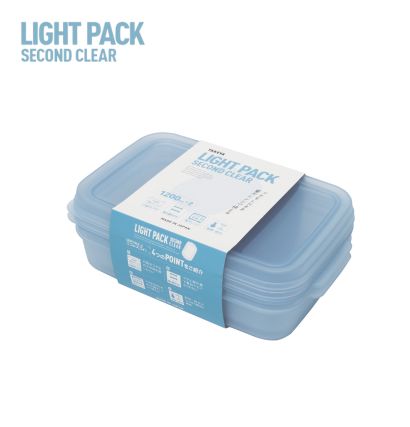 楽天市場】タケヤ ライトパック セカンド クリア 800ml 2P ブルー 電子