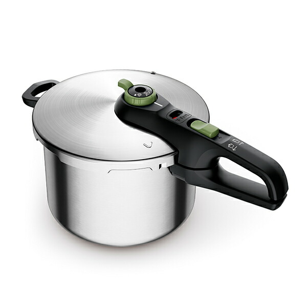 【送料無料】T-fal P2580704 セキュアトレンディ6.2L 片手圧力鍋|ショップトレード