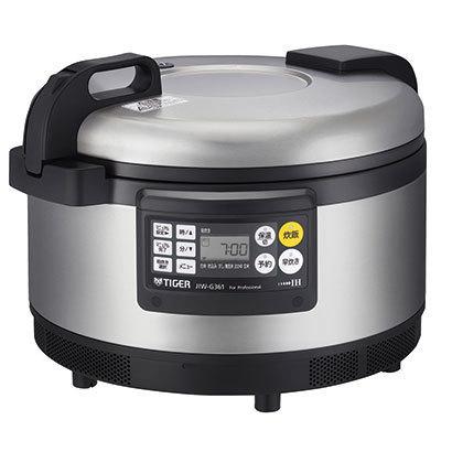 【2160円以上送料無料】タイガー 業務用IH炊飯ジャー 3.6L 2升 炊きたて ステンレス JIW-G361 XS|ショップトレード