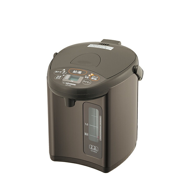 【送料無料】 象印 CD-WZ22TM 電動ポット 2.2L 魔法瓶 電気ポット 湯沸かし器 給湯 保温 保管 大容量 簡単 楽々 持ち手つき 持ち運び シンプル キッチン 家電 便利グッズ お湯 白湯 ミルク コーヒー 飲料 料理 調理 家 職場 業務用 カフェ 飲食店