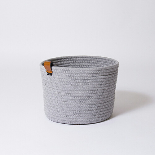 【楽天市場】【送料無料】東洋ケース MOCRPTLLGY moc rope tray L ライトグレイ マルチバスケット マルチトレイ