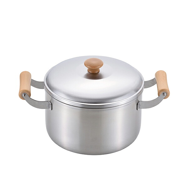 【2160円以上送料無料】 和平フレイズ CS-003 千歳　木柄深型両手鍋２２ｃｍ｜ショップトレード