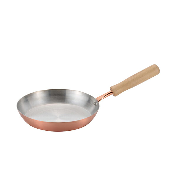 【2160円以上送料無料】 和平フレイズ CS-024 千歳　純銅　木柄フライパン２０ｃｍ