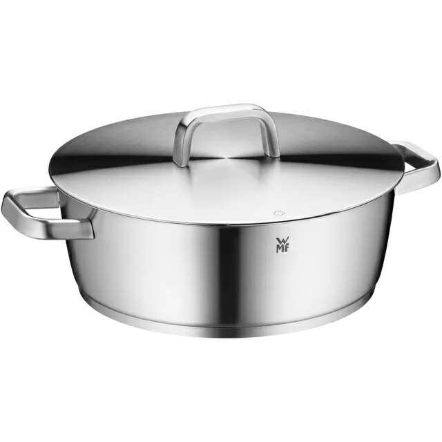 WMF アイコニック ロースター 28cm 5.7L 【IH ガス火 対応 W0741286030 両手鍋 蓋付 ステンレス 高級 上質 ギフト プレゼント】|ショップトレード